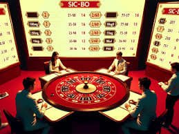 Antarmuka permainan Lucky Number di paitonet dengan pilihan angka dan tabel pembayaran